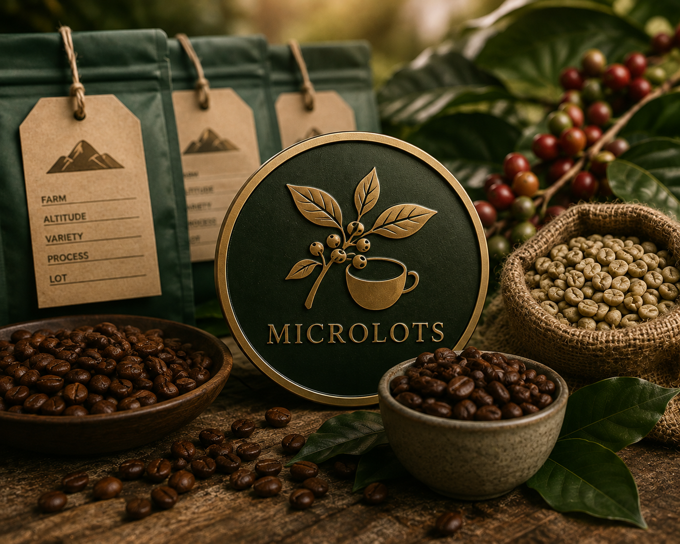 Microlots — La Orquídea y el Oso